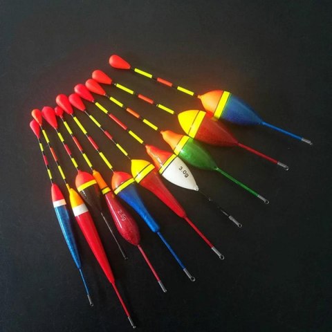 AG103A Zestaw spławików 10 sztuk AG103A Zestaw spławików 10 sztuk