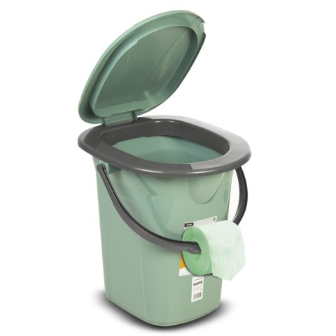 Toaleta turystyczna GreenBlue GB320GG zielono-szara Toaleta turystyczna GreenBlue GB320GG zielono-szara