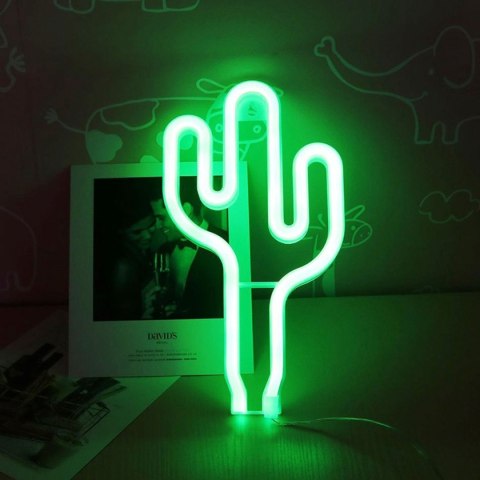 ZD79 Lampka led neon kaktus ZD79 Lampka led neon kaktus