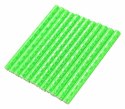 AG402A Odblask. rurki na szprychy green