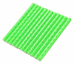 AG402A Odblask. rurki na szprychy green