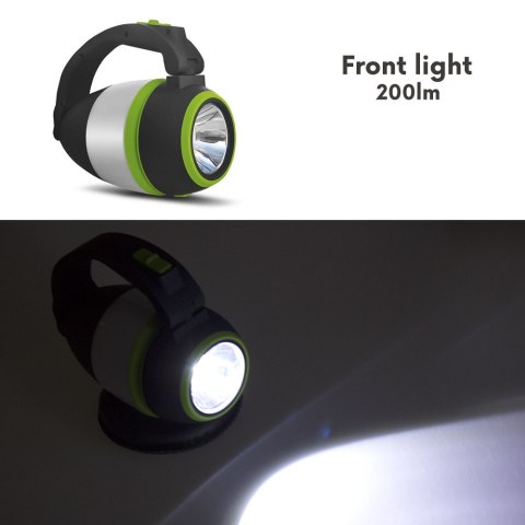 Lampa LED 3w1 Maclean, kempingowa, biurkowa, latarka, 1W, 60-200lm, Cold White 6000K, zasilanie 3xAA 1,5V, MCE294 Lampa LED 3w1 Maclean, kempingowa, biurkowa, latarka, 1W, 60-200lm, Cold White 6000K, zasilanie 3xAA 1,5V, MCE294