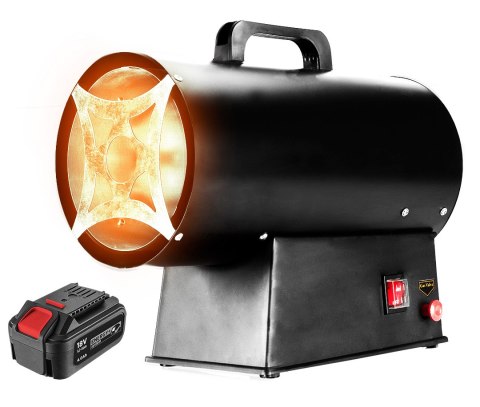 Nagrzewnica gazowa 30kW, wersja na akumulator 18V, bez akumulatora Nagrzewnica gazowa 30kW, wersja na akumulator 18V, bez akumulatora