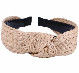 BQ47 Opaska do włosów rattan