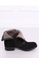 BOTKI MILITARNE CZARNE 201802-11B BLACK - Inello Inello