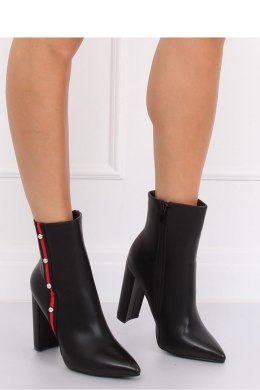 BOTKI NA OBCASIE CZARNE NS063P BLACK - Inello Inello