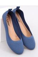 Baleriny skarpetkowe CAVADAY BLUE - Inello Inello
