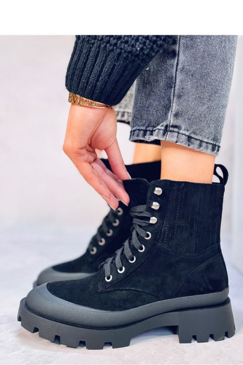 Botki trekkingowe DEMPS BLACK - Inello Inello Botki trekkingowe DEMPS BLACK - Inello Inello