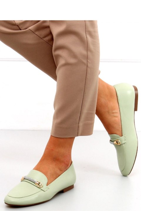 Mokasyny damskie GESSA GREEN - Inello Inello Mokasyny damskie GESSA GREEN - Inello Inello