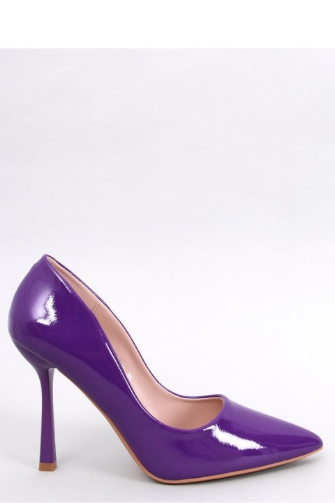 Szpilki damskie lakierowane ANIKA PURPLE - Inello Inello