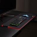Gamingowa podkładka pod mysz klawiaturę z podświetleniem LED RGB NanoRS, 800x300x4mm, RS705
