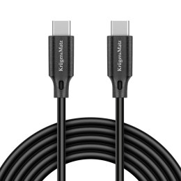 Kabel USB typu C - USB typu C 100 W 2,5 m Kruger&Matz Basic