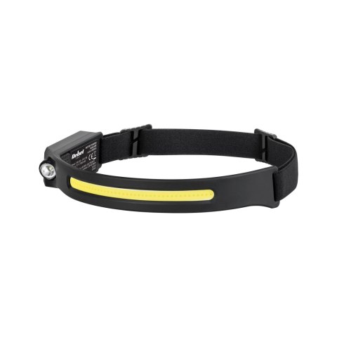 Latarka czołowa akumulatorowa (5W COB+ 3W Led) - opaska Latarka czołowa akumulatorowa (5W COB+ 3W Led) - opaska