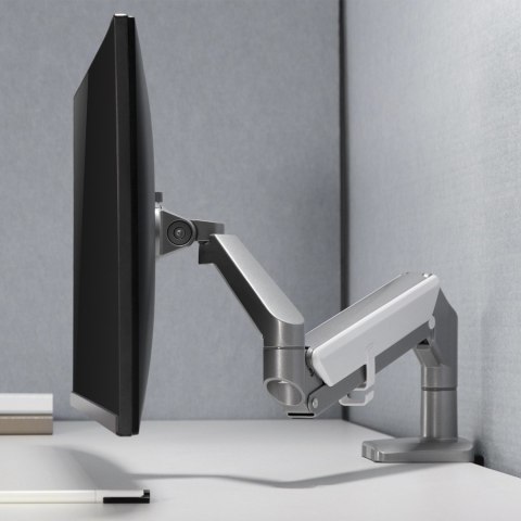 Uchwyt biurkowy do monitora szary Ergo Office, ze sprężyną, 17"-32", 9 kg, ER-405G Uchwyt biurkowy do monitora szary Ergo Office, ze sprężyną, 17"-32", 9 kg, ER-405G