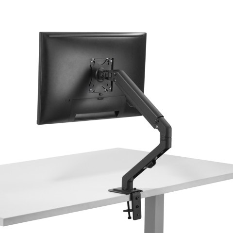 Uchwyt biurkowy do monitora uniwersalny Maclean, sprężyna gazowa 17"-27" 2-7kg, VESA 75x75,100x100, MC-906 Uchwyt biurkowy do monitora uniwersalny Maclean, sprężyna gazowa 17"-27" 2-7kg, VESA 75x75,100x100, MC-906