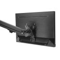 Uchwyt biurkowy do monitora uniwersalny Maclean, sprężyna gazowa 17"-27" 2-7kg, VESA 75x75,100x100, MC-906