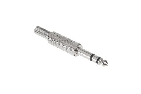 Wtyk Jack 6.3 stereo metal-grawerka Cabletech Wtyk Jack 6.3 stereo metal-grawerka Cabletech