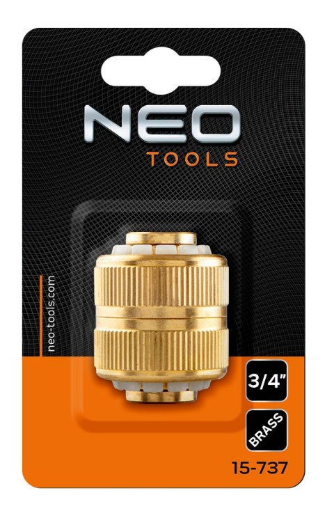 Reparator węża 3/4", mosiężny Reparator węża 3/4", mosiężny