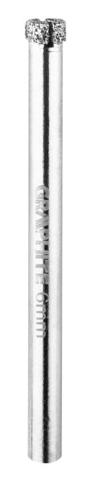 Wiertła diamentowe 5-12 mm z prowadnicą, zestaw 6 szt.