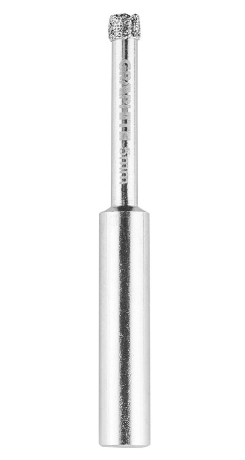 Wiertła diamentowe 5-12 mm z prowadnicą, zestaw 6 szt. Wiertła diamentowe 5-12 mm z prowadnicą, zestaw 6 szt.