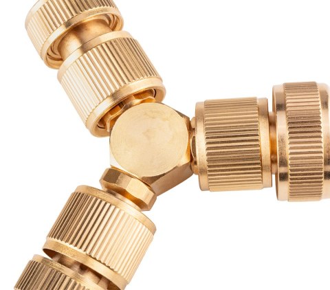 Złączka przelotowa 3/4", mosiężna Złączka przelotowa 3/4", mosiężna