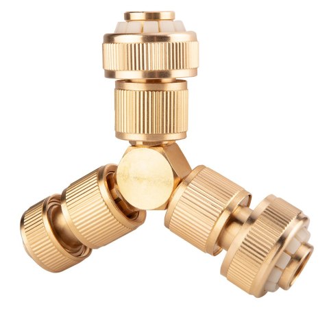 Złączka przelotowa 3/4", mosiężna Złączka przelotowa 3/4", mosiężna