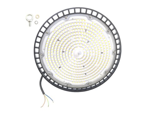 Lampa przemysłowa led ip65 200w high bay ufo 24 000lm 6000k zimna Lampa przemysłowa led ip65 200w high bay ufo 24 000lm 6000k zimna