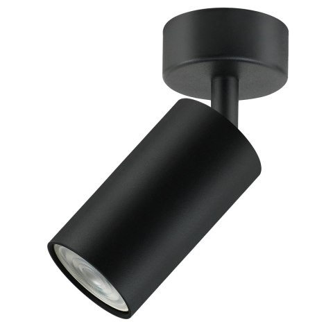 Lampa ścienno-sufitowa Maclean, punktowa, ruchoma, aluminiowa, 1xGU10, 55x100mm, kolor czarny mat, MCE451 B Lampa ścienno-sufitowa Maclean, punktowa, ruchoma, aluminiowa, 1xGU10, 55x100mm, kolor czarny mat, MCE451 B