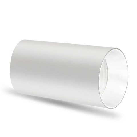Oprawa natynkowa / tuba Maclean, punktowa, okrągła, aluminiowa, GU10, 55x100mm, kolor biały, MCE458 W/W Oprawa natynkowa / tuba Maclean, punktowa, okrągła, aluminiowa, GU10, 55x100mm, kolor biały, MCE458 W/W