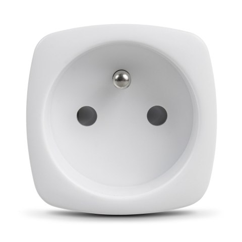 Zdalnie sterowane gniazdko WiFi GreenBlue, Android/iOS/Alexa/Google Home, zuż. energii, timer, max 3680W, typ E, GB720 E Zdalnie sterowane gniazdko WiFi GreenBlue, Android/iOS/Alexa/Google Home, zuż. energii, timer, max 3680W, typ E, GB720 E