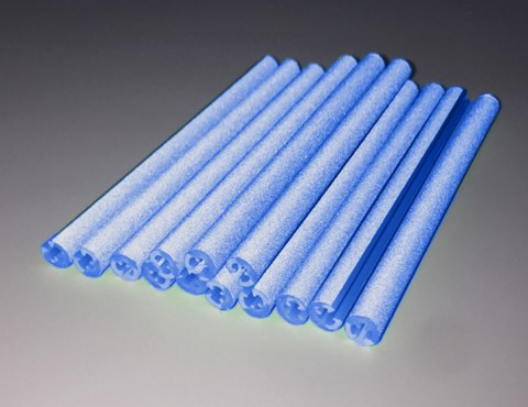 AG402E Odblask. rurki na szprychy blue AG402E Odblask. rurki na szprychy blue