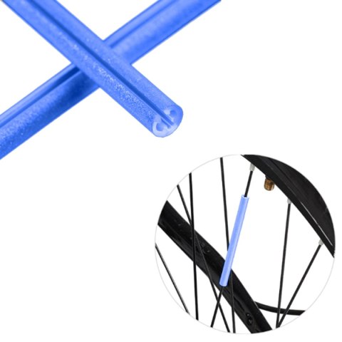 AG402E Odblask. rurki na szprychy blue AG402E Odblask. rurki na szprychy blue