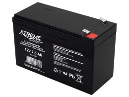 82-219# Akumulator żelowy 12v 7.5ah xtreme
