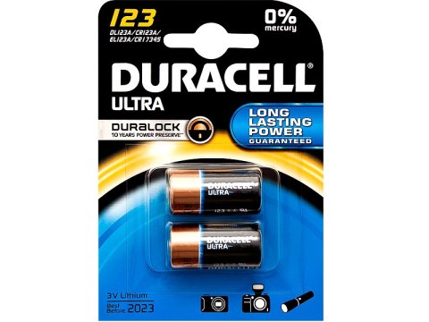 8702# Bateria litowa 3v`cr123 duracell blister 2sztuki 8702# Bateria litowa 3v`cr123 duracell blister 2sztuki