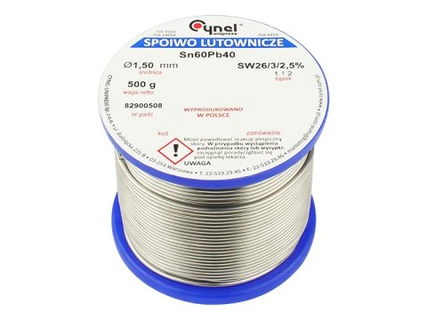 9410# Cyna 1,50/500g/spoiwo lc60-sw26 cynel 9410# Cyna 1,50/500g/spoiwo lc60-sw26 cynel