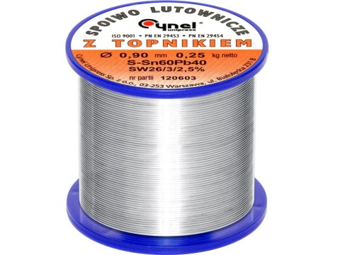 9413# Cyna 0,90/250g/spoiwo lc60-sw26 cynel 9413# Cyna 0,90/250g/spoiwo lc60-sw26 cynel