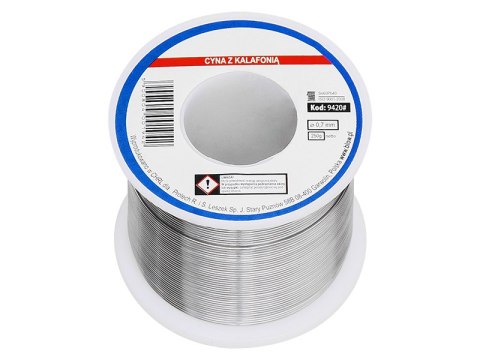9420# Cyna 0,70/250g sn60pb40 9420# Cyna 0,70/250g sn60pb40