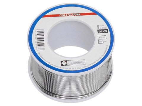 9422# Cyna 1,00/100g sn60pb40 9422# Cyna 1,00/100g sn60pb40