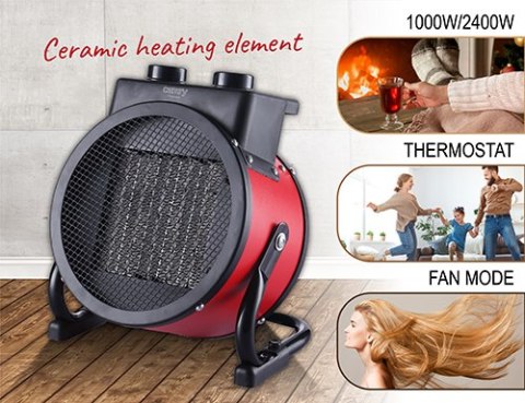 CR 7743 Nagrzewnica ceramiczna 2400w CR 7743 Nagrzewnica ceramiczna 2400w