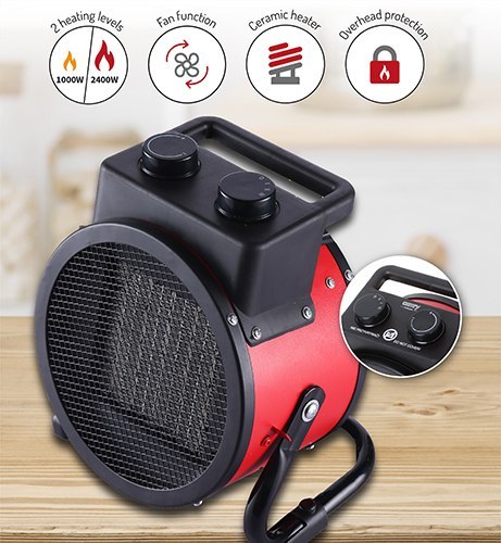 CR 7743 Nagrzewnica ceramiczna 2400w CR 7743 Nagrzewnica ceramiczna 2400w