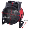 CR 7743 Nagrzewnica ceramiczna 2400w