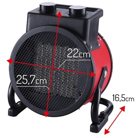 CR 7743 Nagrzewnica ceramiczna 2400w CR 7743 Nagrzewnica ceramiczna 2400w