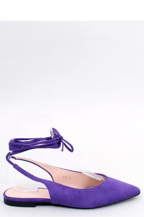 Baleriny bez pięty wiązane DENTONI PURPLE - Inello Inello Baleriny bez pięty wiązane DENTONI PURPLE - Inello Inello