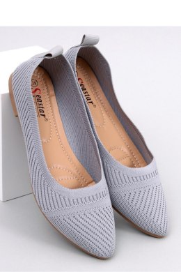 Baleriny z tkanego materiału KAYLA GREY - Inello Inello