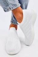 Buty skarpetkowe wsuwane GROPPI WHITE - Inello Inello