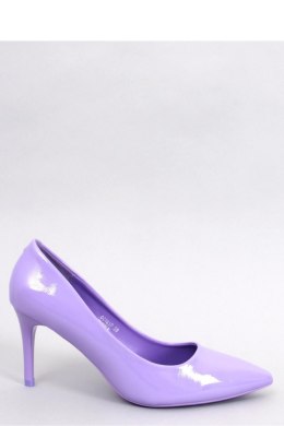 Czółenka na szpilce lakierowane CHARLOTTE PURPLE - Inello Inello