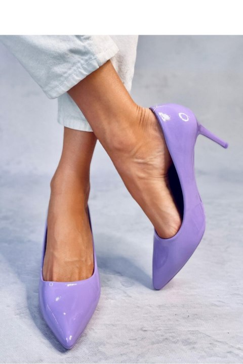 Czółenka na szpilce lakierowane CHARLOTTE PURPLE - Inello Inello Czółenka na szpilce lakierowane CHARLOTTE PURPLE - Inello Inello