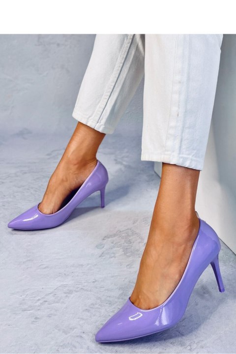 Czółenka na szpilce lakierowane CHARLOTTE PURPLE - Inello Inello Czółenka na szpilce lakierowane CHARLOTTE PURPLE - Inello Inello