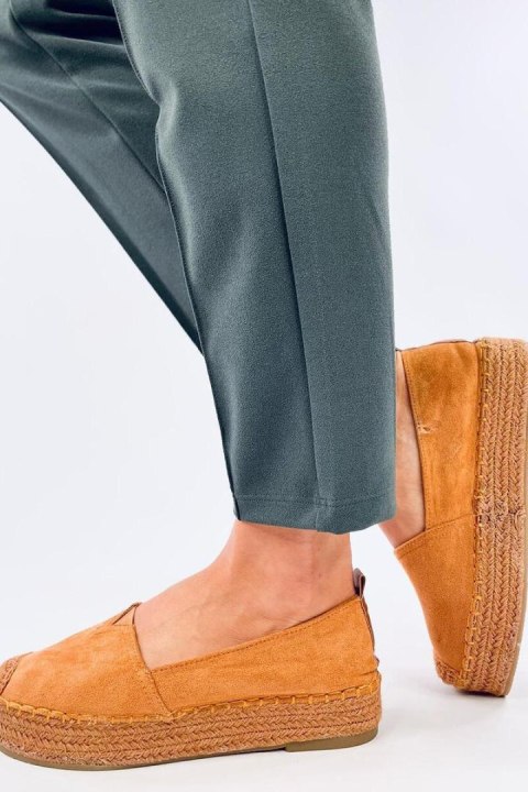 Espadryle na grubej podeszwie POULAIN CAMEL - Inello Inello Espadryle na grubej podeszwie POULAIN CAMEL - Inello Inello