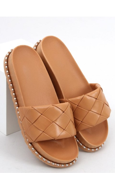 Sandał Klapki damskie SUNNY KHAKI - Inello Inello Sandał Klapki damskie SUNNY KHAKI - Inello Inello